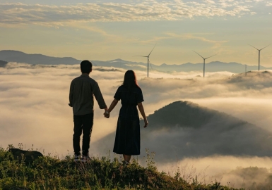 Điện gió Amaccao - địa điểm săn mây cực hot tại Quảng Trị