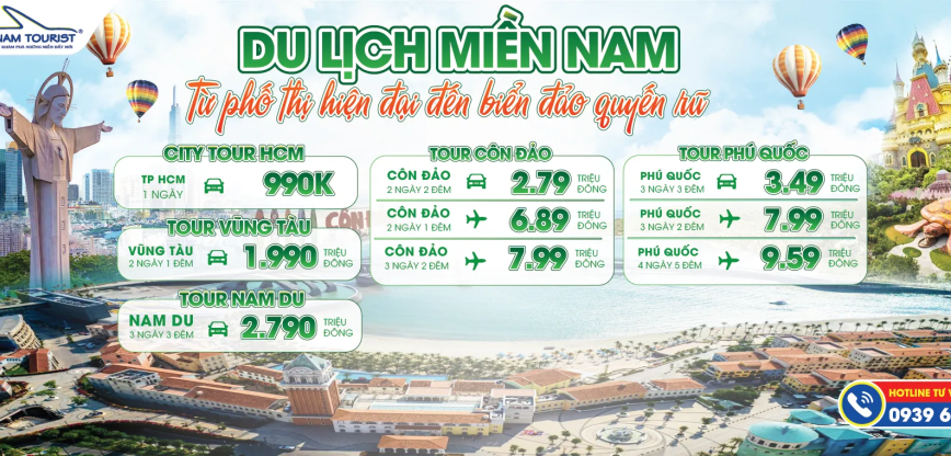Du lịch miền Nam
