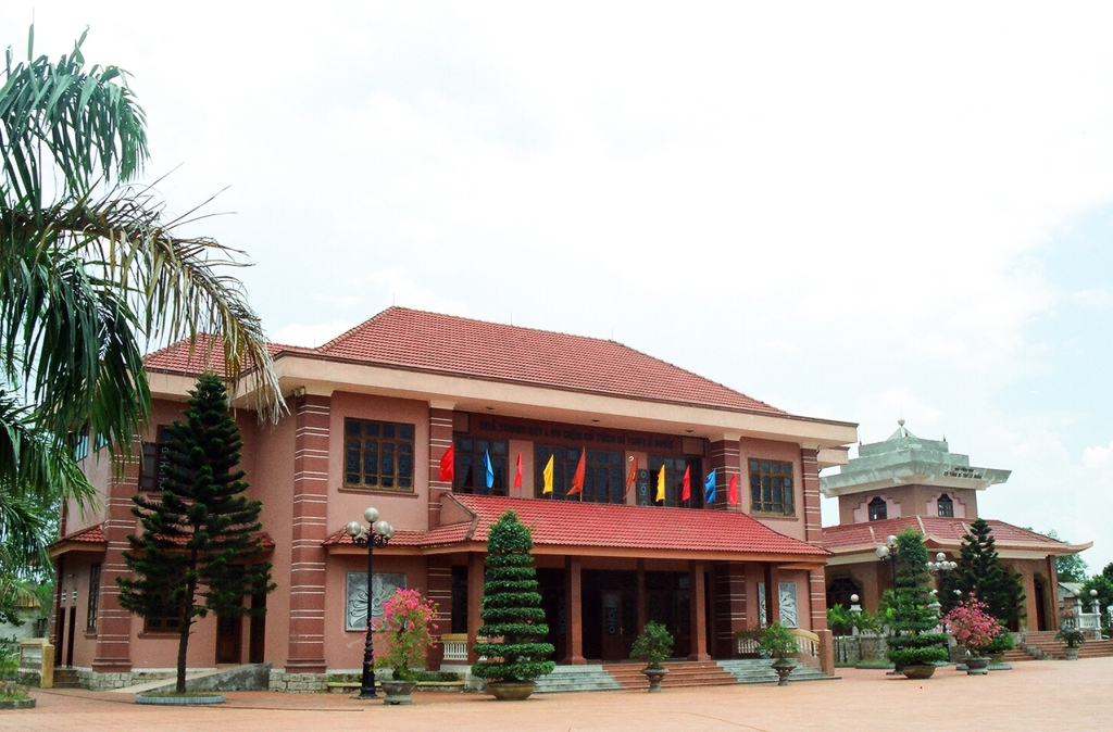 Khu lưu niệm Tổng bí thư khá khang trang, được phân thành nhiều khu