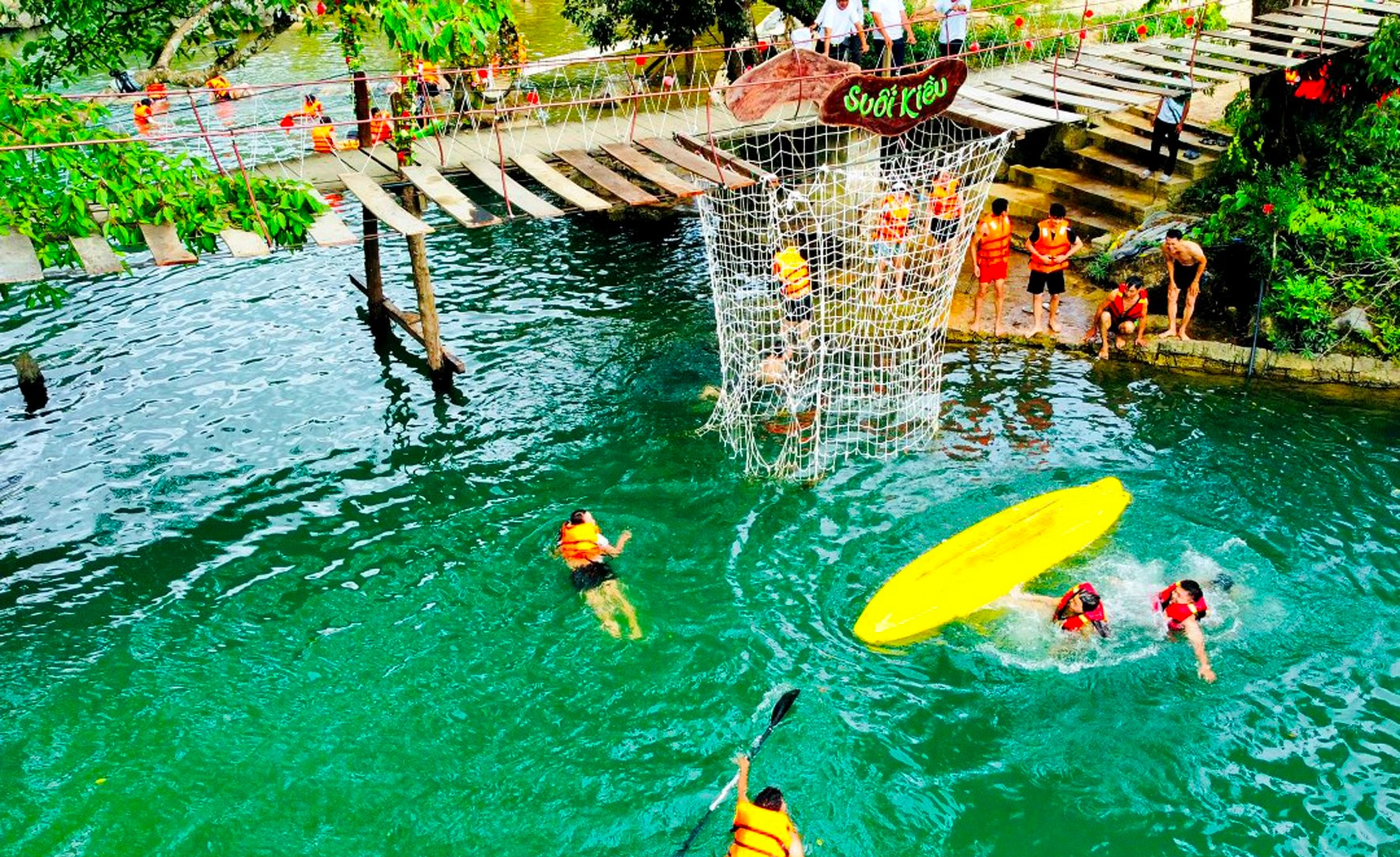 Tại Sơn Kiều có vô vàn hoạt động thú vị